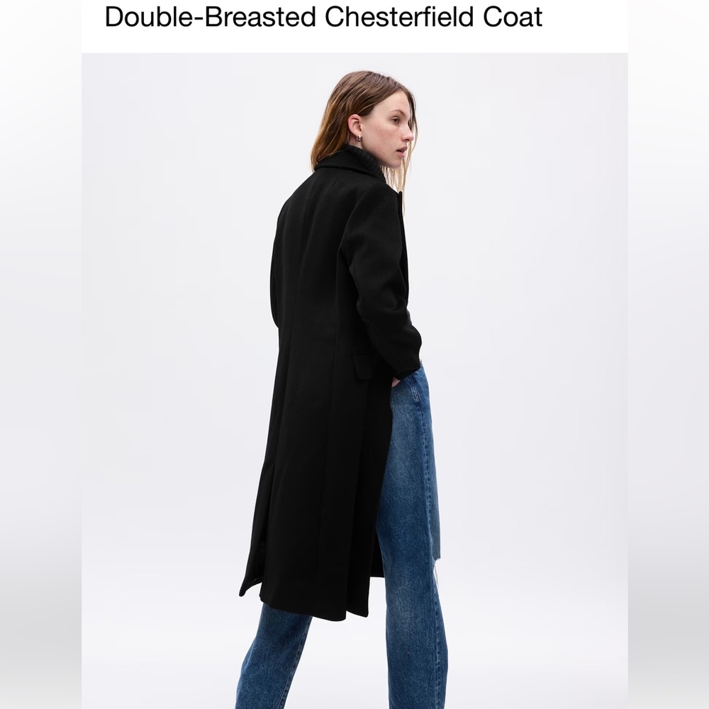 Gap Double Breasted Chesterfield Coat